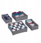 Relaxdays Szennyestartók Fiók Rendszerező Zoknitartó Szett (10031568)