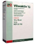 VLIWAKTIV ag steril 10 x 10 cm 20705 aktív széntartalmú nedvszívó ezüsttel szívópárna (lohmann) - doktorpatika