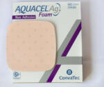 AQUACELL Aquacel ag foam 15 x 15 cm nem öntapadó habkötszer steril - doktorpatika