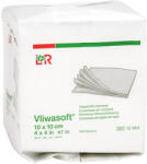 VLIWASOFT nem steril 10 x 10 cm (100 db/doboz) 12064 sebfedő lap (lohmann) (12207)