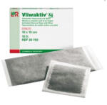 VLIWAKTIV kötszer aktív szénnel 10x10 cm (410139855)