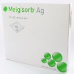 MELGISORB AG 15x15 cm ezüst-aligát kötszer - doktorpatika