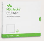 EXUFIBER 15 x 15 cm polymer kötszer 10 db/doboz - doktorpatika