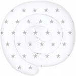  Kígyópárna XXL 200 cm ágyvédő szürke csillagok (Totsy Baby Poduszka do karmienia)