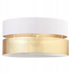 Moonlight Nagy Lámpabúra Henger Plafon Lámpákhoz Duo Lyukak Arany Lámpabúra XXL 40 CM Lengyel (A207)