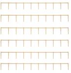 Faller 180427 Fa kerítés 124 cm H0 1: 87 kerítés