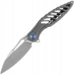  Könnyű összecsukható kés Edc Rike Knife Thor 6 Acél Böhler M390 Diszkrét (RK Thor6-M-DG)