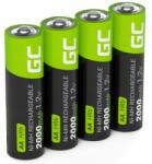 Green Cell 4x Aa Akkumulátor R6 2000mAh Napelemes Lámpa Töltő Akkumulátor (5903317225829)