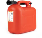 AMIO Bidon Plastic 10L pentru Combustibil, Rosu - Canistra Benzina Motorina (J1068)