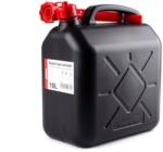 AMIO Bidon Plastic 10L pentru Combustibil, Negru - Canistra Benzina Motorina (02888)