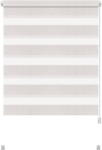 Gardinia Fehér nappali-éjszakai roló 68x215 cm Zebra - Gardinia