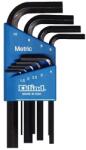 Eklind Set chei lacas hexagonal EKLIND SUA 1, 5-10mm / 9 piese scurte (10509) Cheie imbus