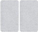 Allstar Edzett üveg tűzhely fedőlap szett 2 db-os 52x30 cm Transparent - Allstar