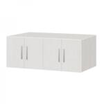 Casa Manuel Suprapozabil cu 4 usi, Mara, Alb, L180xH40xA50 cm Garderoba