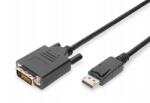 ASSMANN DisplayPort Digitus adapter kábel 1080p 60Hz Fhd csatlakozóval Dp/dvi-d típus (4016032289081)