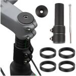 Trizand kerékpár kormánymagassító adapter, fekete (00025993)