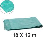 Gardenline Zöld ponyva 18 x 12 m, 70 g/m, 3% UV védelem (DEK7040)