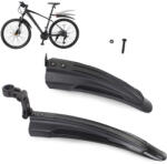 Verk Group Komplett kerékpársárvédő szett, elől-hátul, fekete, 24-28 (14350)