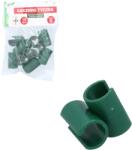 Gardenline T alakú műanyag rögzítőelemek 16 mm-es rúdhoz, 6 darabos készlet (DEN6447)