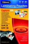 Fellowes Meleglamináló fólia, 125 mikron, 54x86 mm, fényes, 50 db, FELLOWES (5396602) - papir25
