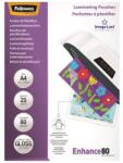 Fellowes Meleglamináló fólia, 80 mikron, A4, fényes, 25 db, FELLOWES (5396205) - papir25