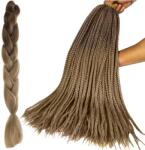 Soulima szintetikus ombre szőke fonatok 60 cm (00023579)