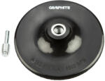 GRAPHITE Rugalmas csiszolótányér tépőzáras 150mm M14 + szár (55H929)