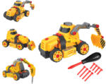 NEO Játék munkagép, 4az1ben, szerelőkészlettel (GD041)
