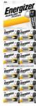 Energizer Elem, AA ceruza, 12 db, egyesével téphető, ENERGIZER Alkaline Power Kartella (EPAAK12/NZAP6A08) - papir25