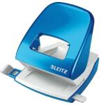 Leitz Lyukasztó, kétlyukú, 30 lap, LEITZ Nexxt Wow , kék (50081036) - papir25