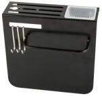 Verk Group Konyhai késtartó és rendszerező - 20 x 19 x 6, 5 cm - Fekete (07191)