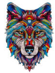Kruzzel Fa puzzle - Farkas - 38 x 27 cm (00024552)