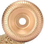 Verk Group Arany színű volfrám-karbid csiszolótárcsa fafaragáshoz 125mm (11497_ZL)