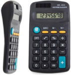 Verk Group Klasszikus fekete kieszonkowy kalkulátor, 8 számjegy, iskolai használatra (01045)