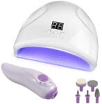 Verk Group Hibrid UV/LED lámpa és frezarka készlet 12W - fehér (24406)