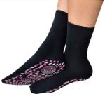 RGB Masszírozó melegítő zokni - Fekete (G436)