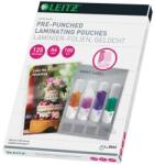 LEITZ Meleglamináló fólia, 125 mikron, A4, fényes, lefűzhető, LEITZ Standard (33878) - papir25