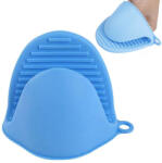 Verk Group Hőálló kék szilikon konyhai kesztyű (07058_N)