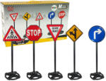 LEAN Toys Lean Nagyméretű Oktató Közlekedési Jelzőtábla Készlet 82 cm (9402)