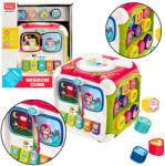 LEAN Toys Interaktív Oktató Kocka Zongorával és Formaillesztővel (22713)