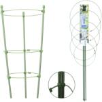 Gardenline Zöld színű, 40 cm magas, gyűrűs növénytámogató (DEN4301)