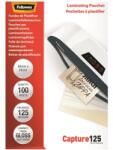 Fellowes Meleglamináló fólia, 125 mikron, 65x95 mm, fényes, 100 db, FELLOWES (5306702) - papir25