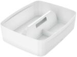 LEITZ Rendszerező tálca, fogantyúval, nagy, LEITZ MyBox , fehér (53220001) - papir25