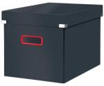 LEITZ Doboz, kocka, L méret, LEITZ Cosy Click&Store , bársonyszürke (53470089) - papir25