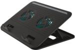 Trust Notebook állvány, ventilátorral, USB, TRUST Cyclone (17866)