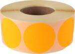  Etikett, 38 mm kör, 1000 etikett/tekercs, narancs (5998377104719) - papir25