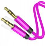 Interlook Audio Kábel Aux Mini Jack 3, 5mm Sztereó Tömör 1m (INTERAU-1-1M-Pink)