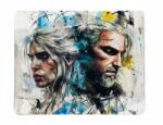  Alátét The Witcher Ciri Geralt Art Festett Akvarell M 20x24 (1234fa412Basd32)