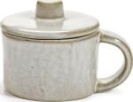 Serax Set 2 căni pentru cafea ristretto cu capace La Mère, 60 ml, alb murdar (B5123022-005)