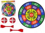 LEAN Toys Darts ügyességi játék Darts Pajzs 2in1 Tépőzáras (5905214977504)